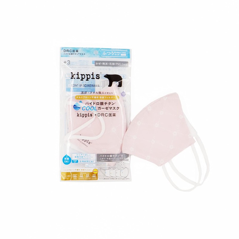Towel Museum 70-9077109 Cool Mask, Pink, Regular [Approx. 6.3 x