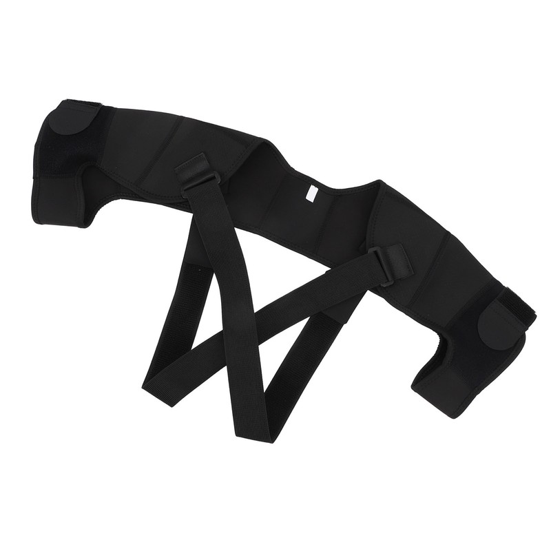 Double Shoulder Support Brace Adjustable Sweat Wicking Prevent Injuries Shoulder
