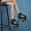 Sure Grip Rock GT50 Black Roller Skates | Stylish Indoor