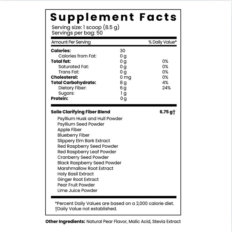 Solle Naturals Good Fibrations® Fiber Supplement