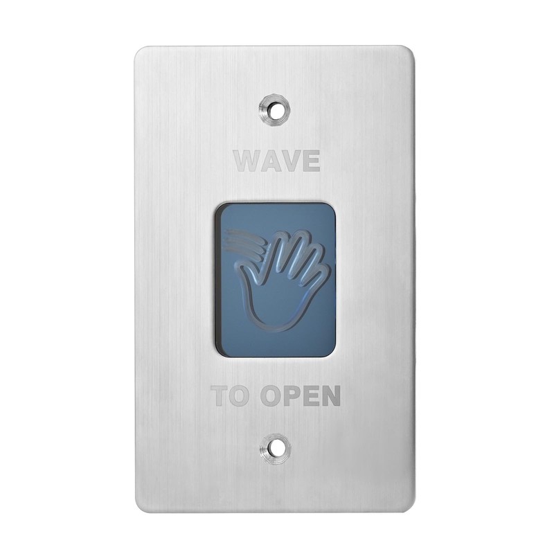 Infrared Sensor Exit Button DC 12V 24V Wall Embedded Mount