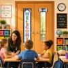 2 Pcs Composition Notebook Classroom Door Window Cover Smiley Face