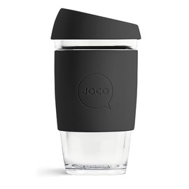 JOCO Cup 16oz - Eco-innovative Borosilicate Glass Reusable Classic Cup - (Sandstone)