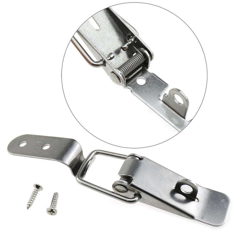 LUORNG 4PCS 90mm Length Stainless Steel 90 Degree Right Angle