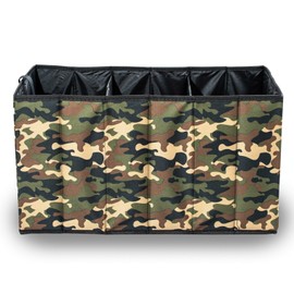 EASYVIEW Expandable Car Storage Camouflage Organizer Suv Truck Large