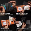 Zitahli Slim Wallet for Men Gifts 12 Card Slots ID