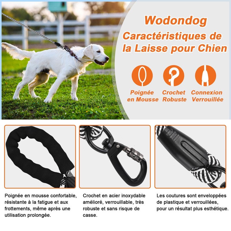 Dog Harness with Velcro Fastening, Anti-Pull Breathable Chest Harness, No-Pull