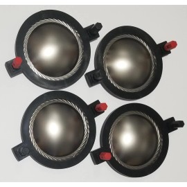 DS18 4pcs DS18 PRO-D2VC PRO 3" Titanium Replacement Diaphragm for PRO-D2 8 Ohm NEW