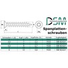 Chipboard Screws with Countersunk Head and Torx Drive (TX) Made