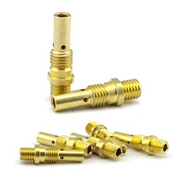 WeldingCity 5-pcs Gas Diffusers 51 for Lincoln Magnum and Tweco Mini/#1 100-180 Amp MIG Welding Guns