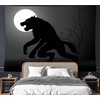 feelacle Werewolf Tapestry 80" X 60" Wolf Wall Hanging Party