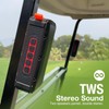 Portable Magnetic Bluetooth Golf Speaker – Wireless, Waterproof (IPX6), Shockproof,