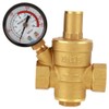 Sixrun Water Pressure Reducer Valve Water Pressure Regulator + Gauge