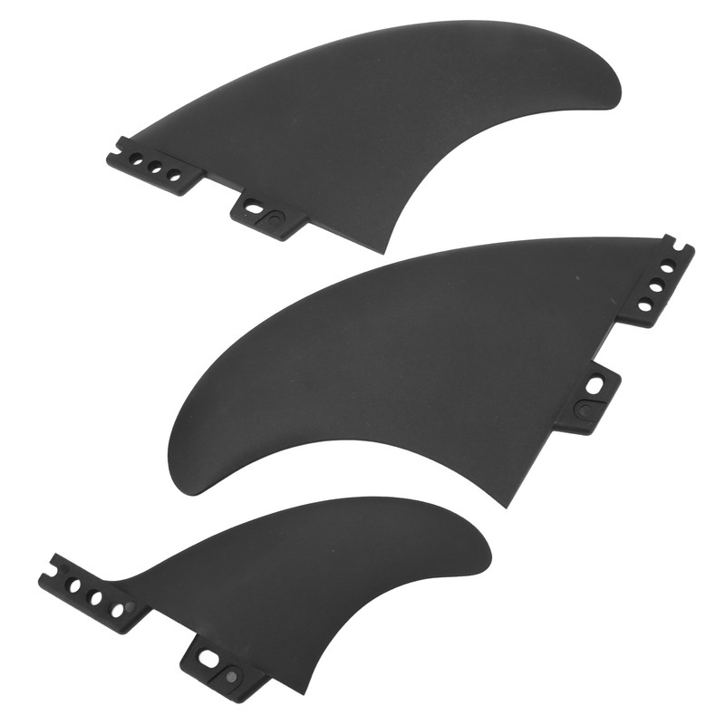 Surfboard Fins Replacement PVC Left Middle Right Surf Fins for