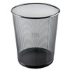 YBM Home Mesh Wastebasket Trash Can for Home and Office Workspace, Metal Office Trash Can Round-Shaped, 4.75 Gallon, 2484