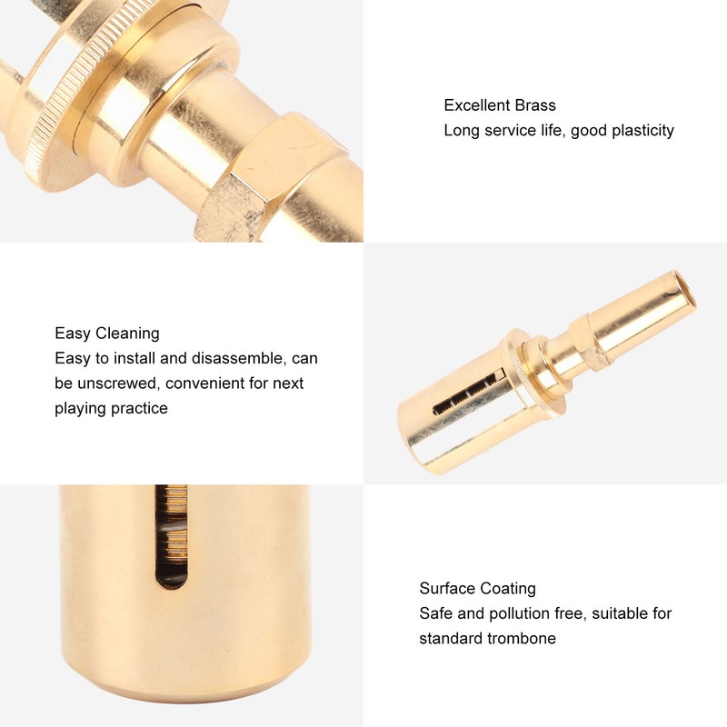 Trombone Pressure Relief Valve Brass Mouth Strength Trainer Wind Instrument