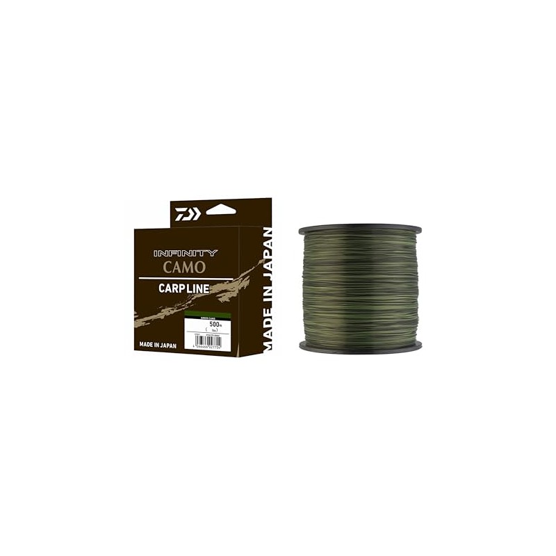 Daiwa Infinity Camo, 0.34 mm, 9.20 kg, 20.0 lb, 500