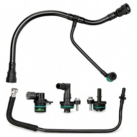 Kit de reparación de válvula y tubo de ventilación del cárter (PCV) compatible con Chevy Cruze Malibu Trax Buick Encore Reemplazo # 12637666, 12685407 12665644 12673862 12640659