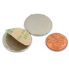 CMS MAGNETICS - (4-Piece South) Diameter 1x1/16 Neodymium Disc Magnet with Adhesive Back | N52 Grade, Strong, Powerful, Rare Earth, NdFeB | Science, Research, Craft, DYI, Office, Kitchen