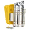 Pointed Beehive Smoker with Heat Protection Board Stainless Steel Bee