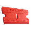Mini Razor Blade Scraper with 25 Plastic Double Edged Razor