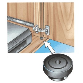 Pocket Door Roller(4 Pcs) - Durable Plastic Sliding Door Rollers - Easy to Install Garage Door Roller - Drawer Rollers Keeps Door Aligned Versatile Sliding Door Guide for Woodworking & DIY Projects