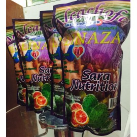Sara Nutricion Organic Company 4 Pieza Pack New Alcachofa Linaza Flax Seed Sara Nutrition Colon Cleanse 14oz