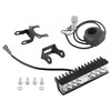 PowerMotor Motorcycle Headlight Kit with Front Headlamp LED Light Control