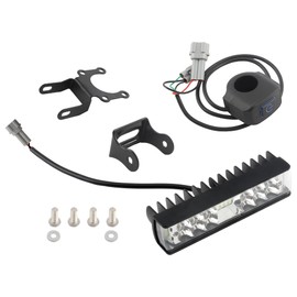 PowerMotor Motorcycle Headlight Kit with Front Headlamp LED Light Control Switch, Bracket and Screw Replacment for Surron Segway X260 X160 Dirt Pit Bike