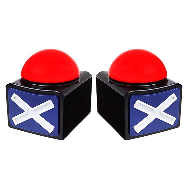 Game Buzzer with Lights and Alarm Sounds. Great for Game