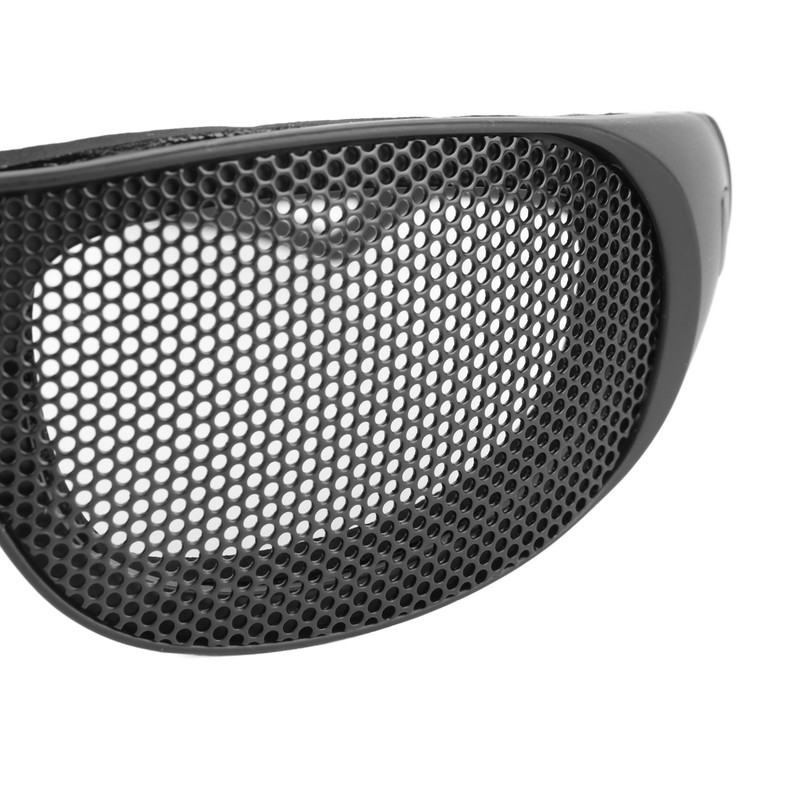 Windproof Goggles Breathable Impact Resistance Iron Mesh Pattern Protective Glasses