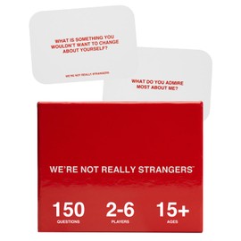 WE'RE NOT REALLY STRANGERS We're Not Really Strangers Card Game - an Interactive Adult Card Game and Icebreaker