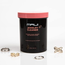 Maui Liquid Jewelry Cleaner Solution for Gold, Silver, Diamond