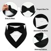 cyeollo 2pack Dog Tuxedo Wedding Bandana Costume for Small Dogs