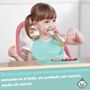 Platos para Bebe Silicon, 10 Pcs Vajilla para Bebe de