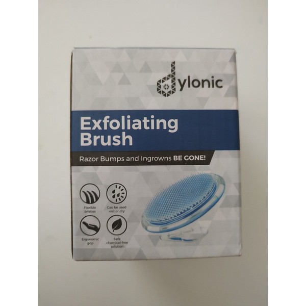 Dylonic Exfoliating Brush for Razor Bumps and Ingrown Hair -