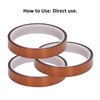5Pcs High Temperature Tape Heat Resistance Insulating Heat Transfer Tape