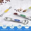 HEXPAN Stainless Steel Magnetic Measuring Spoons Set with Strong N45