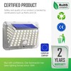 HYBEC - Solar Lamp with Motion Sensor, Motion Sensor Outdoor