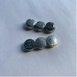 AISUNOUTDOOR LR44 Alkaline Button Batteries - Long-Lasting Power for Small Electronics, Toys, Watches, and More, 6-Pack