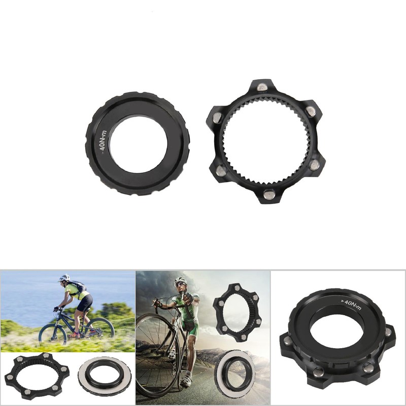 1 pcs Mountain Bicycle Hub Center Lock Adaptor 6-Bolt Disc