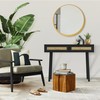 Loft & Luv Remy Boho Mid-Century Console Entryway Table with