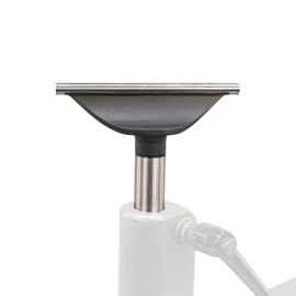 Hurricane Turning Tools, 6" Tool Rest with Hardened Steel Rod For Wood Lathe, 1" Diameter Post, 3" Post Length