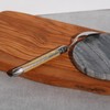 Lagulore ABS Handle, Teaspoon, Made in France, NERON, Blonde Marble