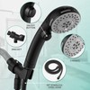 DOILIESE High Pressure 6 Setting Shower Head with Handheld, Shower