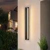 39.3'' 1 Pack Modern Outdoor Light Fixture, Long Exterior LED