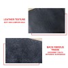 CHUSYYRAY Black 14" 38cm Genuine Leather Thread DIY Car Steering