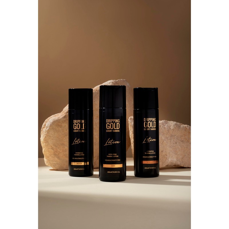 Dripping Gold Hydrating Tanning Lotion Ultra Dark | Natürlicher Bräunungseffekt