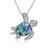 Sea Turtle Urn Necklace Jewelry for Women Sterling Silver Cremation