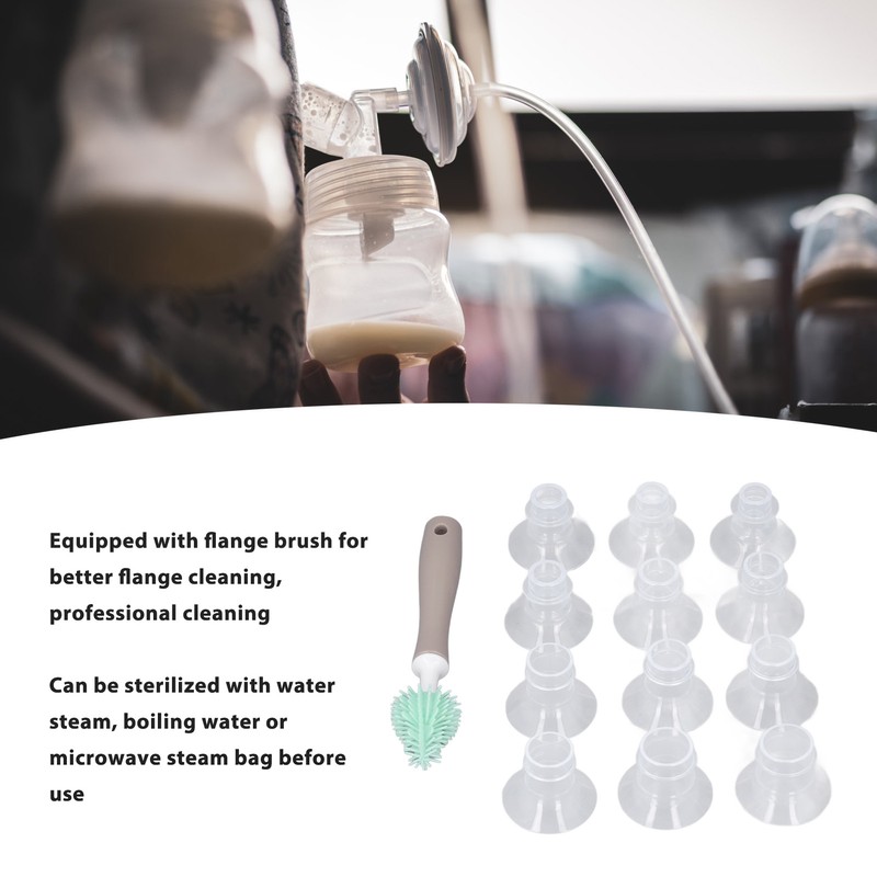 Flange Insert 13MM 15MM 17MM 19MM 21MM 24MM Safe Silicone